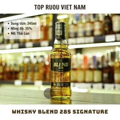 Whisky Blend 285 Signature - 345ml - 35% - Thái Lan