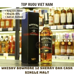Whisky Bowmore 12 Sherry OAK Cask Single Malt - 700ml - 40% - Scotland