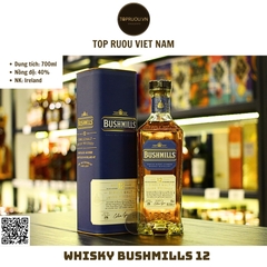 Whisky Bushmills 12 Years Single Malt 700ml - 40% -  Ireland