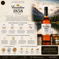 Whisky Canadian Club - 700ml - 40% - Canada