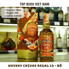 Whisky Chivas Regal 13 Đỏ - 700ml - 40% - Scotland