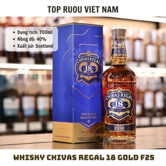 Whisky Chivas Regal 18 Gold F25 - 700ml - 40% - Scotland