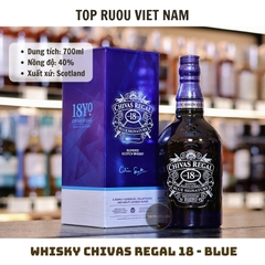 Whisky Chivas Regal 18 Blue Signature - 700ml - 40% - Scotland