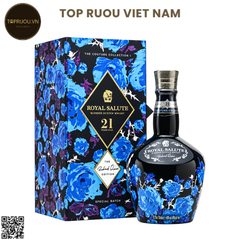 Whisky Chivas Royal Salute 21 Richard Quinn Black - 700ml - 40% - Scotland