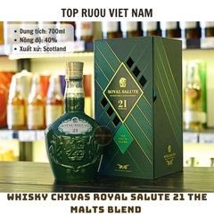 Whisky Chivas Royal Salute 21 The Malts Blend - 700ml - 40% - Scotland
