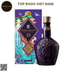 Whisky Chivas Royal Salute 23 Taiwan Exclusive Blend 2023 - 700ml - 40% - Scotland (Túi Giấy Hãng)