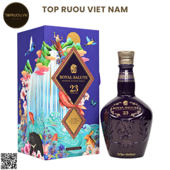 Whisky Chivas Royal Salute 23 Taiwan Exclusive Blend 2023 - 700ml - 40% - Scotland (Túi Giấy Hãng)