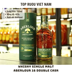 Whisky Aberlour 16 Double Cask Matured Speyside Single Malt - 700ml - 40% - Scotland