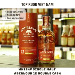Whisky Aberlour 12 Double Cask Matured Speyside Single Malt - 700ml - 40% - Scotland
