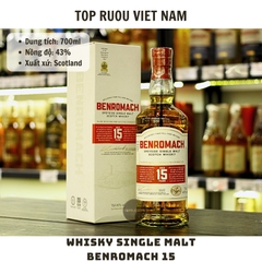 Whisky Benromach 15 Single Malt - 700ml - 43% - Scotland