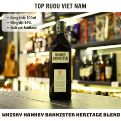 Whisky Hankey Bannister Heritage Blended Scotch - 700ml - 46% - Scotland