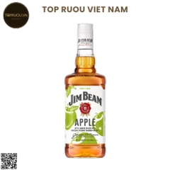 Whisky Jim Beam Apple Kentucky Straight Bourbon - 700ml - 30% - Mỹ