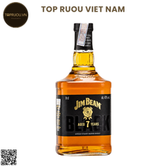 Whisky Jim Beam Black - 700ml - 45% - Mỹ