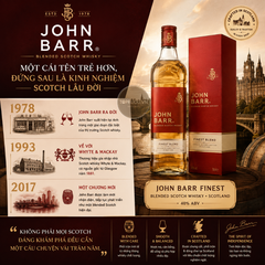 Whisky John Barr Finest Blend - 700ml - 40%- Scotland