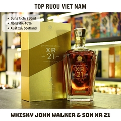 Whisky Johnnie Walker XR 21 - 750ml - 40% - Scotland
