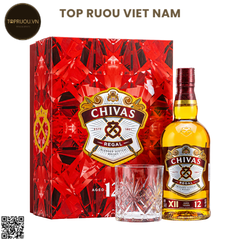 Hộp Qùa Chivas 12 YO F26 - 700ml - 40% - Scotland