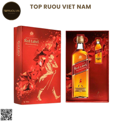 Whisky Johnnie Walker Red Label Hộp Quà F19 (Kèm Túi Giấy Hãng) - 700ml - 40% - Scotland