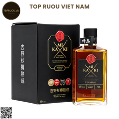 Whisky Kamiki Intense Wood - Black - 500ml - 48% - Nhật Bản