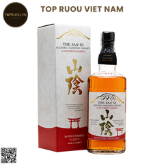 Whisky Matsui The San-In Ex-Bourbon Barrel Blended - 700ml - 43% - Nhật Bản