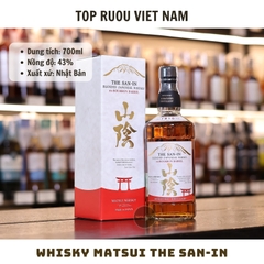 Whisky Matsui The San-In Ex-Bourbon Barrel Blended - 700ml - 43% - Nhật Bản