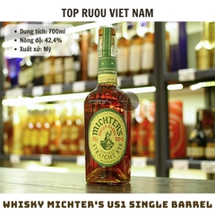 Whisky Michter's US1 Single Barrel Kentucky Straight Bourbon - 700ml - 42,4% - Mỹ