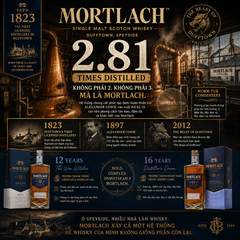 Whisky Mortlach 12 Single Malt - 700ml - 43.4% - Scotland
