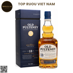 Whisky Old Pulteney 18 Year Old Single Malt - 700ml - 46% - Scotland