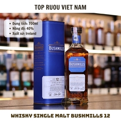 Whisky Bushmills 12 Years Single Malt 700ml - 40% - Ireland