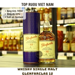 Whisky Glenfarclas 12 Single Malt - 700ml - 43% - Scotland
