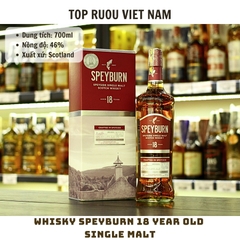 Whisky Speyburn 18 Year Old Single Malt - 700ml - 46% - Scotland