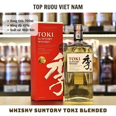 Whisky Suntory Toki Blended - 700ml - 43% - Nhật Bản