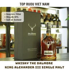 Whisky The Dalmore King Alexander III Single Malt - 700ml - 40% - Scotland