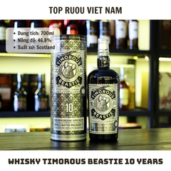 Whisky Timorous Beastie 10 Years 700ml - 46.8% - Scotland