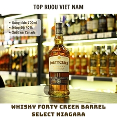 Whisky Forty Creek Barrel Select Niagara - 700ml - 40% - Canada