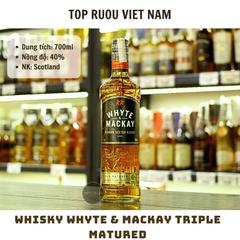 Whisky Whyte & Mackay Triple Matured - 700ml - 40% - Scotland