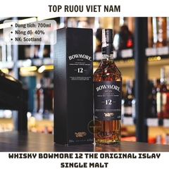 Whisky Bowmore 12 The Original Islay Single Malt - 700ml - 40% - Scotland