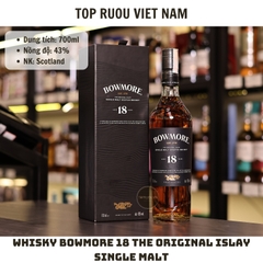 Whisky Bowmore 18 The Original Islay Single Malt - 700ml - 43% - Scotland