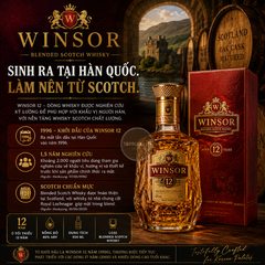 Whisky Windsor 12 Years Blended Scotch - 500ml - 40% - Scotland