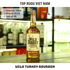 Whisky Wild Turkey Bourbon - 700ml - 40,5% - Mỹ