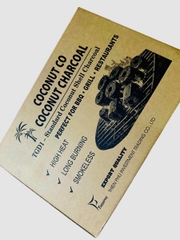 DÒNG TIÊU CHUẨN COCONUT CO COCONUT CHARCOAL-THÙNG 12 KG