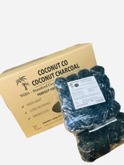DÒNG TIÊU CHUẨN COCONUT CO COCONUT CHARCOAL-THÙNG 12 KG