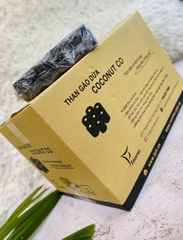 THÙNG 12 KG THAN GÁO DỪA COCONUT CO – 12 kg THAN KHÔNG KHÓI  BBQ  