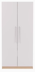 Tủ Quần Áo Gỗ MDF 2 Cánh Tay Nắm