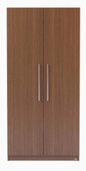 Tủ Quần Áo Gỗ MDF 2 Cánh Tay Nắm
