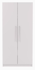 Tủ Quần Áo Gỗ MDF 2 Cánh Tay Nắm