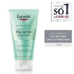 Gel Rửa Mặt Eucerin Cho Da Nhờn Mụn 75ml