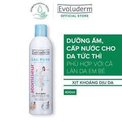 Xịt Khoáng Evoluderm Dưỡng Ẩm Cấp Nước Và Làm Dịu Da 150ml