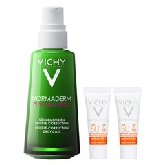 Bộ Sản Phẩm Vichy Giảm Mụn và Chống Nắng 3 Món