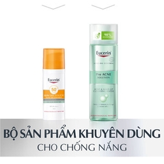 Kem Chống Nắng Eucerin Cho Da Nhờn và Mụn 50ml