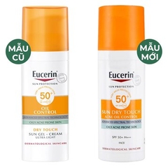 Kem Chống Nắng Eucerin Cho Da Nhờn và Mụn 50ml